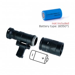 SOTAC M340V Pro DF 스카우트 라이트 1000루멘 고출력 집중 빔 전술 웨폰 라이트,SPECPRECISION전술 조명 SOTAC M340V Pro DF 스카우트 라이트 1000루멘 고출력 집중 빔 전술 웨폰 라이트,SPECPRECISION전술 조명