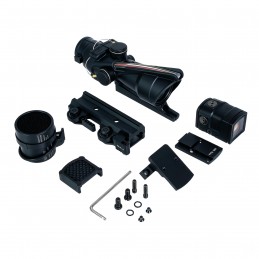 TA31 M4 4X Riflescope with P-II Red Dot Sight & Mount | Complete Tactical Optic Combo TA31 M4 4X Riflescope with P-II Red Dot Sight & Mount | Complete Tactical Optic Combo