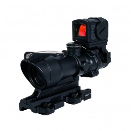 TA31 M4 4X Riflescope with P-II Red Dot Sight & Mount | Complete Tactical Optic Combo TA31 M4 4X Riflescope with P-II Red Dot Sight & Mount | Complete Tactical Optic Combo