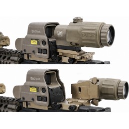 EG WILCOX ライザー付きサイドフリップマウントは、EOTECH 用の 0.41 インチ光学中心線高さを設定します|SPECPRECISIONドットサイトマウント EG WILCOX ライザー付きサイドフリップマウントは、EOTECH 用の 0.41 インチ光学中心線高さを設定します|SPECPRECISIONドットサイトマウント
