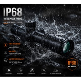 SPECOPTICS 1-4x24mm FFP LPVO Scope with Red & Green Illuminated Reticle SPECOPTICS 1-4x24mm FFP LPVO Scope with Red & Green Illuminated Reticle