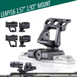 SCAR LEAP/16 FTSマグニファイアマウント G33/G43/G45対応 1.57インチ・1.93インチ高さ選択可能