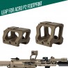 SPECPRECISION LEAP/03 Tan Red Dot Mount for ACRO Footprint, Cerakote Finish, 1.57" 1.93" Height