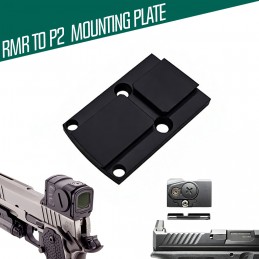 SPECPRECISION RMR Cut to ACRO Adapter Plate for GL-MOS Slide, 6061-T6 Aluminum ACRO Footprint Optic Converter SPECPRECISION RMR Cut to ACRO Adapter Plate for GL-MOS Slide, 6061-T6 Aluminum ACRO Footprint Optic Converter