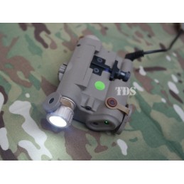 LA5-C LED + 그린 레이저, 다크 어스,SPECPRECISION TACTICAL GEAR레이저 지시기