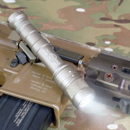 SPECPRECISION SF M600V IR Tactical Weapon Light with Upgraded TIR Lens with UE07 Tailcap Switch Button
