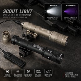 SPECPRECISION SF M600V IR Tactical Weapon Light with Upgraded TIR Lens with UE07 Tailcap Switch Button