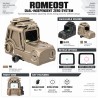 R9T Dual Zero Sight Çift Sıfırlamalı Red Dot | Kırmızı-Yeşil Bağımsız Zero Ayarı ve NV