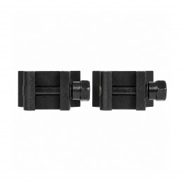 Anéis táticos PA 30mm de duas peças Lower 1/3 Cowitness para trilho Picatinny 1913 ou Weaver