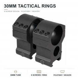PA 30mm 전술용 분리형 스코프 링 – 1.59인치 엑스트라 하이,SPECPRECISION스코프 마운트 PA 30mm 전술용 분리형 스코프 링 – 1.59인치 엑스트라 하이,SPECPRECISION스코프 마운트