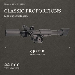 M84 4x17 복각 라이플 스코프,SPECPRECISION라이플 스코프 M84 4x17 복각 라이플 스코프,SPECPRECISION라이플 스코프