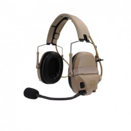 FCS FMA AMP Headset tático de comunicação com redução de ruído para arco e capacete