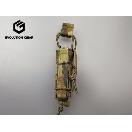 EvolutionGear adjustable pistol mag pouch Multicam