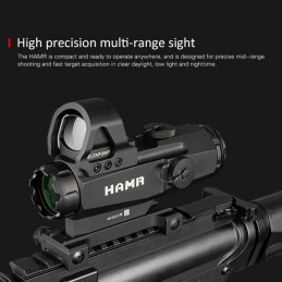 Leupold Mark 4 HAMR 4x24mm DeltaPoint hybrid assault scope