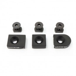 Arson Machine M-LOK 와이어 가이드 시스템, 케이블 정리용, 알루미늄 소재, CNC 제작, 아노다이징 마감, 3개 1세트,SPECPRECISION악세사리 Arson Machine M-LOK 와이어 가이드 시스템, 케이블 정리용, 알루미늄 소재, CNC 제작, 아노다이징 마감, 3개 1세트,SPECPRECISION악세사리