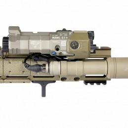 MAWL-C1+ Réplique de laser IR et illuminateur pour airsoft milsim version 2021, coque nylon