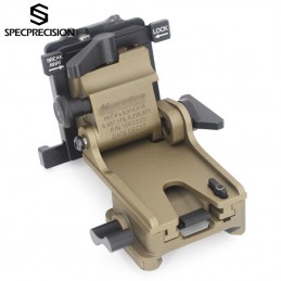 Norotos LoSto Force-To-Overcome Helmet Mount With Horn And DOVETAIL Mount For Attaching Almost Every Type Of Night Vision