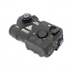Sotac perst-4 Grüner sichtbarer Ziellaser und PEQ-IR-Laser aus Vollmetall für taktisches Airsoft