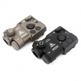 Sotac perst-4 Mira laser visível verde e laser IR PEQ totalmente metálico para airsoft tático