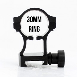 MK18 Mod 0 Montagem de anel 30mm para M2, adaptador Picatinny Weaver para luneta tática