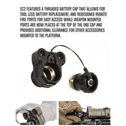 MAWL-C1+ Réplique laser LED VIS/laser VIS/laser IR/LED IR, nylon pour airsoft milsim, version 2022 améliorée