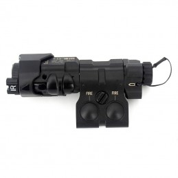 MAWL-C1+ Laser-Nachbau mit VIS-LED/VIS-Laser/IR-Laser/IR-LED, Nylon für Milsim-Airsoft, Version 2022 verbessert