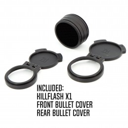 Killflash With Flip Cover For Replica And Original Elcan Specter DR 1.5-6x Black Color