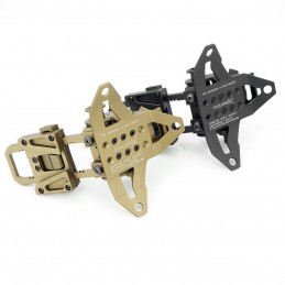 윌콕스 L4G69 야간 투시경 헬멧 마운트 / 슈라우드, 각인 재현품,SPECPRECISIONNVG 마운트 및 슈라우드 윌콕스 L4G69 야간 투시경 헬멧 마운트 / 슈라우드, 각인 재현품,SPECPRECISIONNVG 마운트 및 슈라우드