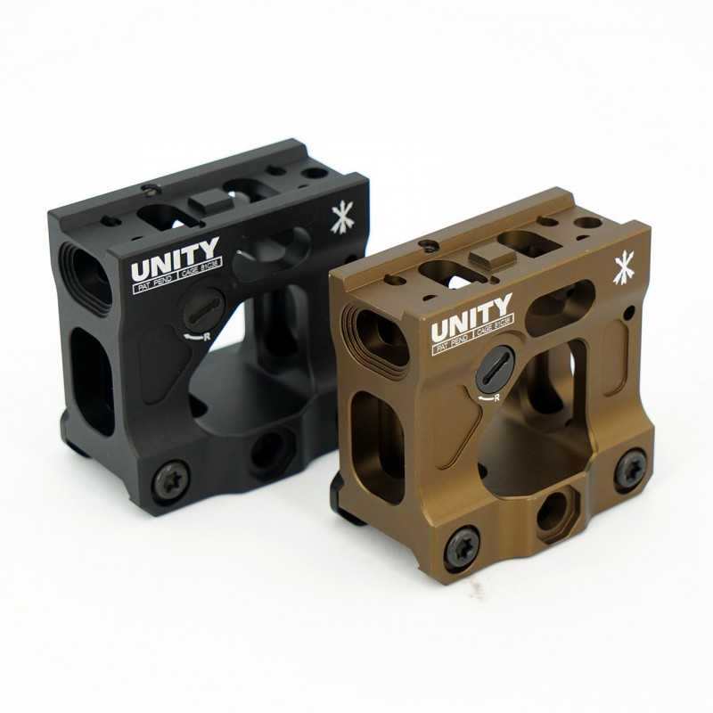 T2 High Rise Mount Black Unity Style Fast Micro Aimpoint T1 FDE Airsoft 
