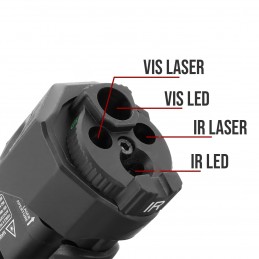 Upgraded Version MAWL-C1+ Real Metal CNC Newest Replica For Tactical Airsoft IR / Visible Aiming Laser With EC2 On Sale