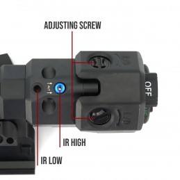 MAWL-C1+ Verbesserte Metall-CNC-Replik für taktisches Airsoft, IR-/sichtbarer Ziellaser mit EC2 im Angebot