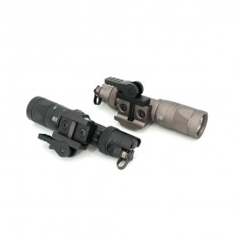 SF M323V Vampire IR/White Scout Light Weapon Light With Remote Switch And Throw-Lever Picatinny Offset Mount 500 Lumen white LED SF M323V Vampire IR/White Scout Light Weapon Light With Remote Switch And Throw-Lever Picatinny Offset Mount 500 Lumen white LED