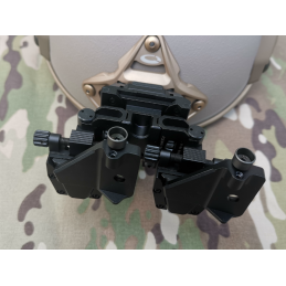 ASOTAC 야투경 브릿지 시스템 + 도브테일 마운트, 티타늄 화이트,SPECPRECISIONNVG 마운트 및 슈라우드 ASOTAC 야투경 브릿지 시스템 + 도브테일 마운트, 티타늄 화이트,SPECPRECISIONNVG 마운트 및 슈라우드