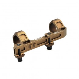 Montage GE AR-15/M4 Picatinny, tube 30MM, hauteur 1.54Inch, 0MOA, doubles colliers, niveau et marquage original