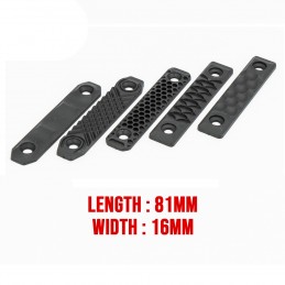 TMC Jeu de 2 couvre-rails en nylon pour garde-mains M-LOK