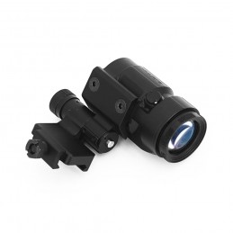 JULIET3 Magnifier 3X Sight with Switch to Side QD Absolute Co-witnessor Lower Third Mount for Red Dot Holographic Sight