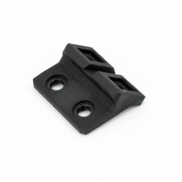TMC MLOK Versetzte Picatinny-Montage, M-LOK-Schlitze und 20mm-RIS für Lampe oder Laser, Nylon