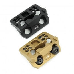 SOTAC Montagem tática Thorntail6 Scout lateral para lanterna KIJI K1, trilho MLOK e Keymod