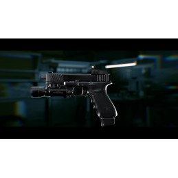 Eotech EFLX MRS Mini mira reflex de ponto vermelho 3MOA, réplica para airsoft tático GBBR Eotech EFLX MRS Mini mira reflex de ponto vermelho 3MOA, réplica para airsoft tático GBBR
