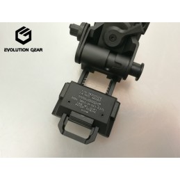 에볼루션기어 L4G24 NVG 마운트 레플리카, 검정색,SPECPRECISIONNVG 마운트 및 슈라우드