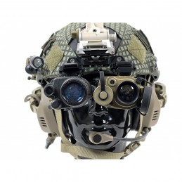 KVC RQE ブリッジユニバーサルデュアルブリッジ軽量ナイトビジョン PVS-14 MINI-NEAS 完璧なマウント CNC 金属アルミニウム製|SPECPRECISIONNVG マウントとシュラウド