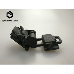 에볼루션기어 L4G24 NVG 마운트 레플리카, 검정색,SPECPRECISIONNVG 마운트 및 슈라우드