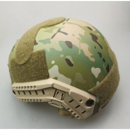 에볼루션기어 하이 컷 헬멧, 멀티캠,SPECPRECISION TACTICAL GEAR전술 헬멧