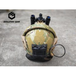 Tactical AN/PVS-15 NVG night vision goggle modello ftizio e supporto per casco in alluminio per casco  18