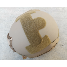 EVG maritime helmet with O type logo rail B TAN499