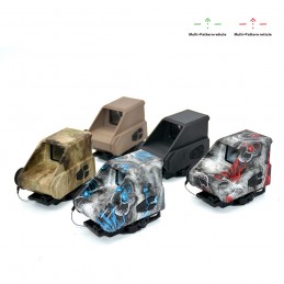 Meprolight MEPRO O2 Réplica de mira de ponto vermelho e verde para airsoft