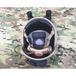 헬멧 장착용 야간 투시경 시스템 (더미), 다크 어스 색상,SPECPRECISION TACTICAL GEAR전술 헬멧