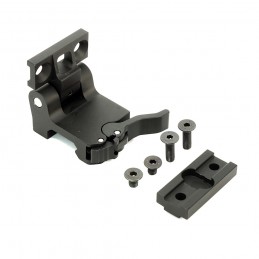 STS-Seitenklappmontage für Replik- und Original-Magnifier G33 G43 G45 mit 7mm-Erhöhung