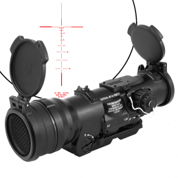 SPECPRECISION NXS 5.5-22x56 FFP ZeroStop Mil-R ライフルスコープ 30mm チューブ RifleScope サンシェード付き|SPECPRECISION TACTICAL GEARライフルスコープ