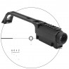 G36 Carry Handle 3.5x Scope With High Top Rail